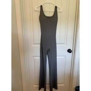 Gray Unitard Jumpsuit  Bodysuit‎ Women's Size Small